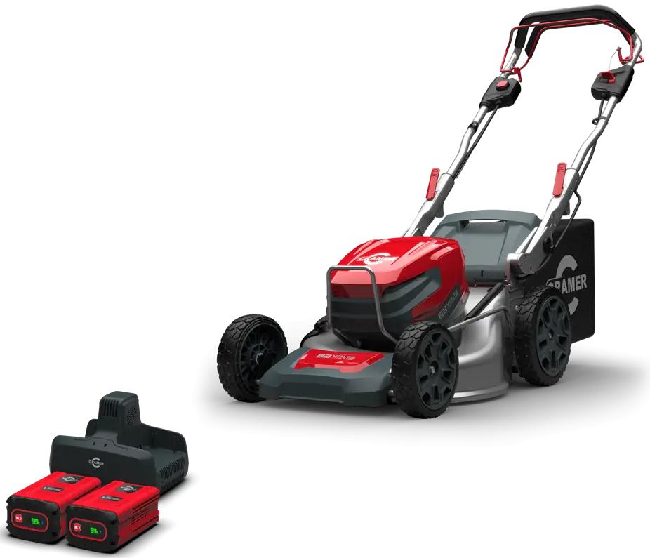 CRAMER 82LM51SX gressklipper 82V med batterier/lader