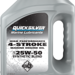 Quicksilver 10W30 4-takts olje syntetisk blanding 4L 1